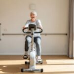 Active Passive Cycle Trainer for Seniors