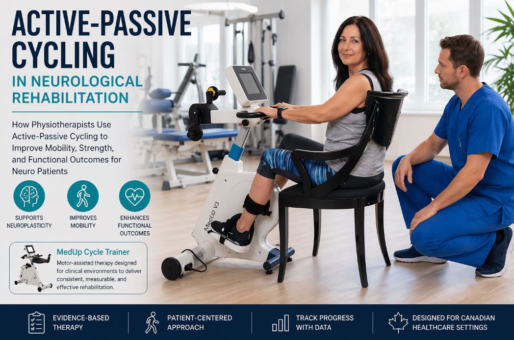 MedUp Cycle Therapy for Physiotherapy Clinics